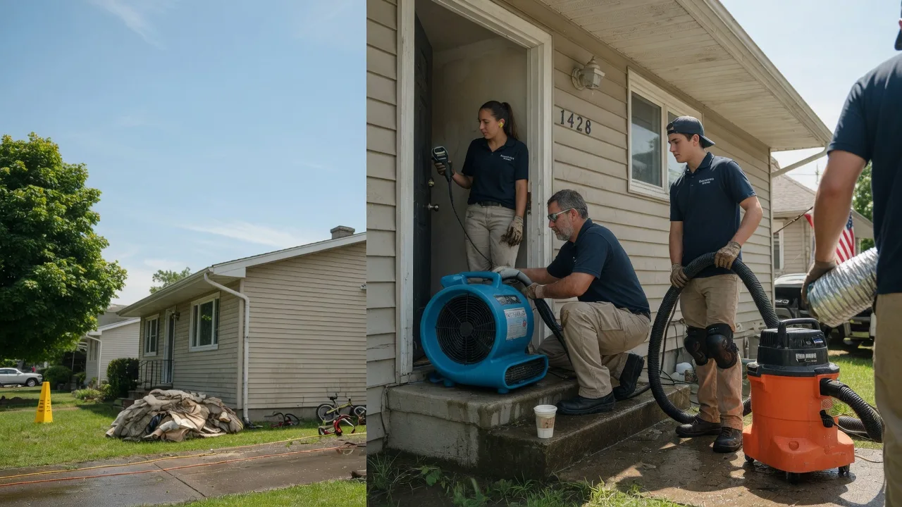Water Damage Restoration in Harvel, IL near me